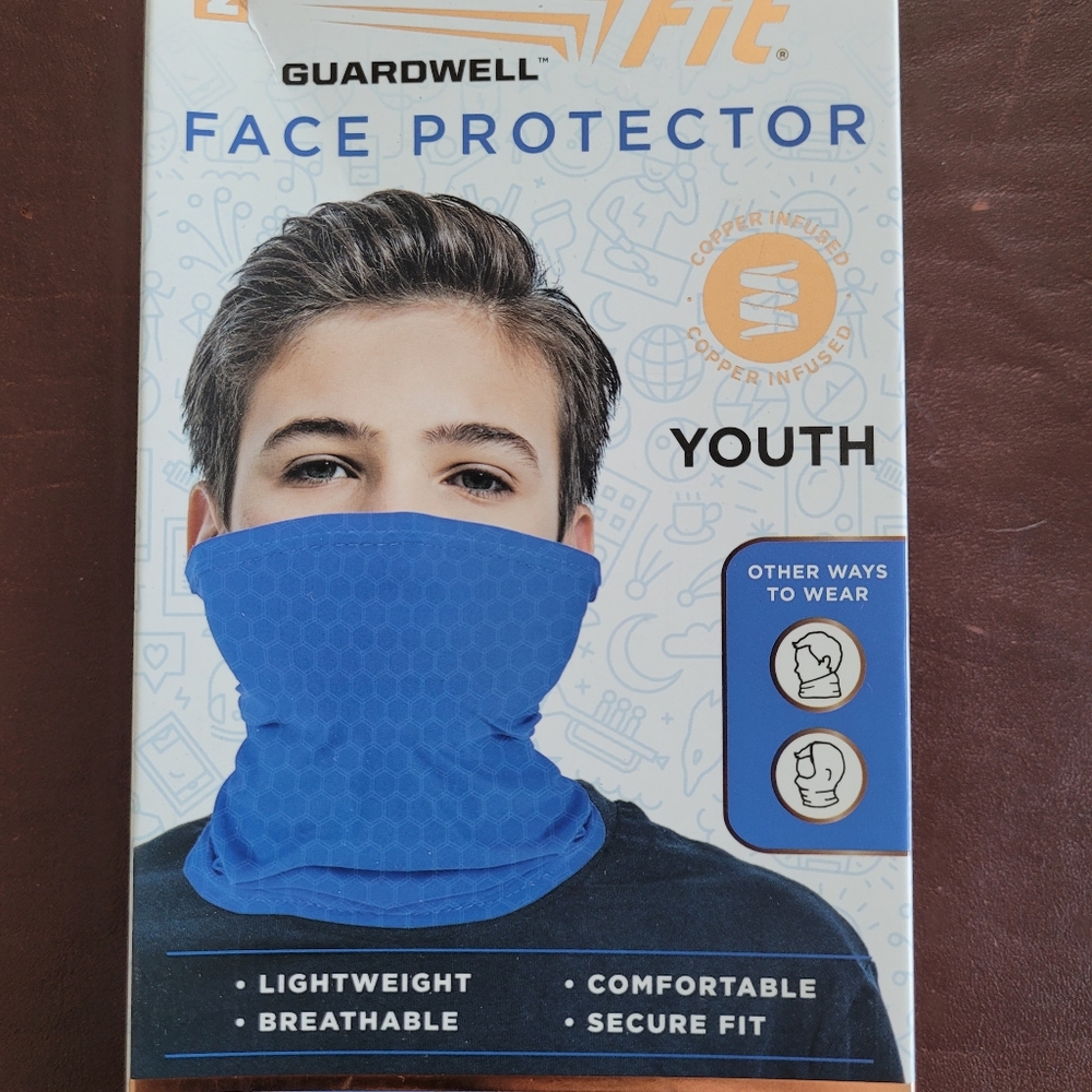 Youth face protector/ski face protector